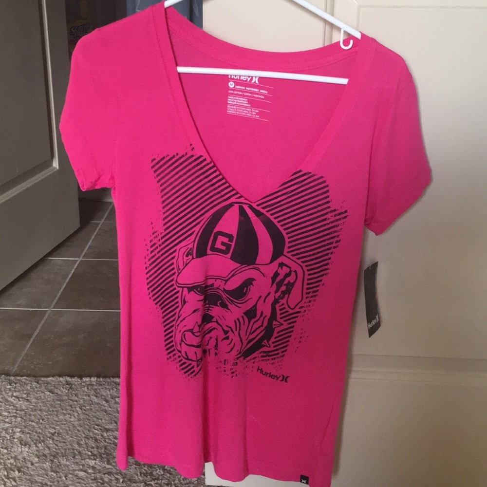 Hurley university of Georgia shirt
